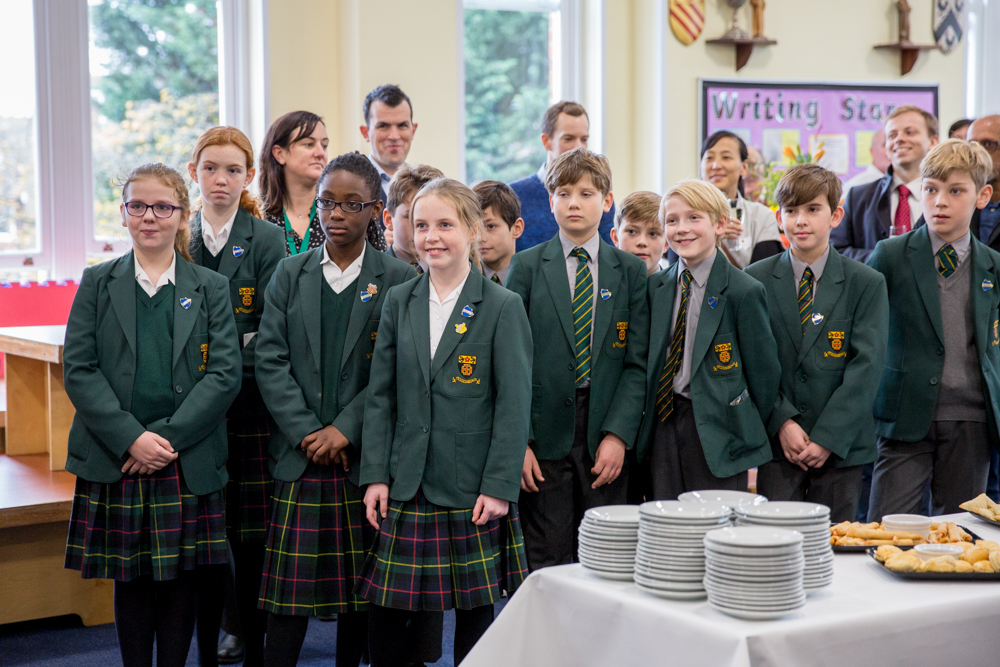 St Benedicts Opening Ceremony of the new St Benedict's Junior School
